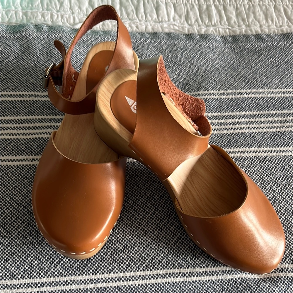 Brown Clogs